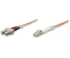 Intellinet 470353 optinio pluošto kabelis 1 m LC SC Oranžinė