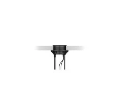 ICY BOX stalo stebulė 4x USB 3.0 Type-A su garso įvestimi/išvestimi ir Schuko Socket CEE 7/3 skersmens 80 mm Juodas