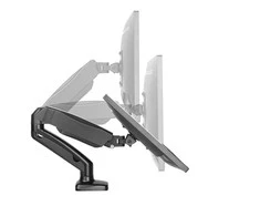 Laikiklis ICY BOX IB-MS303-T Monitorius stovas su staliniu pagrindu, skirtas iki 27 colių ekranui | Raidsonic
