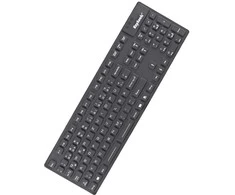 Icy Box RaidSonic KeySonic KSK-8030 IN (DE) balta klaviatūra Pramoninė USB QWERTZ German Baltas
