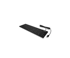 Icy Box keysonic Atsparus vandeniui silikonu dengta klaviatūra KSK-8030IN Standard, EN, su laidu, Juodas