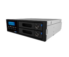 Icy Box Mes-Ra. Raidon 2x6.3cm SATAIII/SSD 5.25" IR2