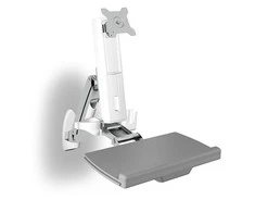 ICYBOX IB-MS600-W Icy Box Sieninis laikiklis iki 24 (61 cm) ekranui su pelė ir klaviatūros darbo vieta
