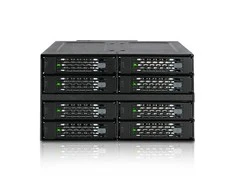 „Icy Dock“ 8 x 2,5 colio SATA / SAS – „Mini-SAS ToughArmor“ (MB998IP-B)