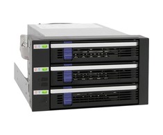 „Icy Dock“ vidinis korpusas, skirtas 3 x 3,5 colių SATA, „Raid Backplane“ (MB153SP-B)