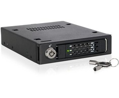 Carruzzo Icy Dock MB601VK-B diskų įrenginio skyriaus dangtelis Juoda
