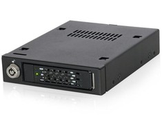 Carruzzo Icy Dock MB601VK-B diskų įrenginio skyriaus dangtelis Juoda