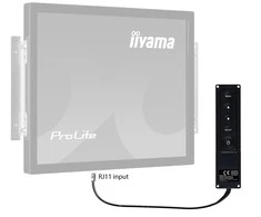 iiyama nuotolinio valdymo pultas, skirtas T(F)xx34 RC TOUCHV01 serijai