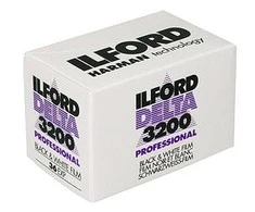 Fotojuosta Ilford Delta 3200/135/36 kadrai