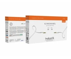 In Akustik Kabelis 3.5mm kištukas - 3.5mm kištukas 3.0m stereo, inakustik STAR