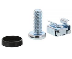 InLine cage nut set M6, 20 pieces
