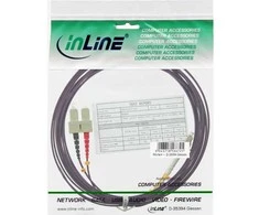 InLine LC / SC Fiber- optinis laidas, 50 / 125μm, OM4 0.5m (88644P)