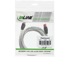 InLine Kabelis Patch Cat.6 S/FTP PiMF 0.5 m Permatomas (76450T)