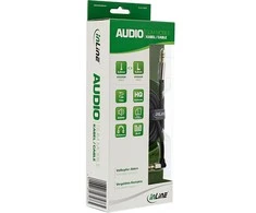 Kabelis InLine lizdas 3,5 mm – 3,5 mm lizdas 10 m sidabro (99220)