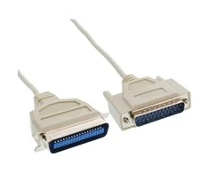 InLine DB-25 - Centronics 36-pin, 2m, Pilkas (11442)
