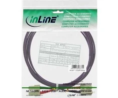 InLine Pluoštas Patchcord SC / SC, 50 / 125μm, OM4 15m (83515P)