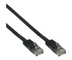 InLine 1,5m - U / UTP maitinimo kabelis - 1000 Mbps - Cat.6 - RJ45 - juodas (71614S)