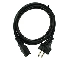 Maitinimo kabelis InLine Vokiečių 3 Pin IEC C13 H05V-F (16651)