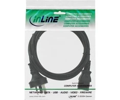 Maitinimo kabelis InLine 3 Pin IEC C13 H05V-F (16652D)