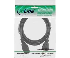 Maitinimo kabelis InLine JAV iki IEC C13, 1,8m (16652U)