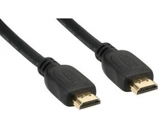 Inline Didelės spartos HDMI kabelis su Ethernet jungtimi, juodas - 3 m