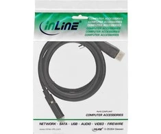 InLine DisplayPort į DVI konverterio kabelis, juodas - 5m
