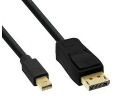 Kabelis InLine Rodyti Port mini - DisplayPort 2m juoda (17132S)
