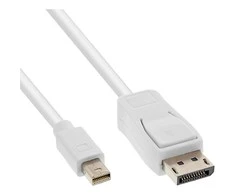 Kabelis InLine Rodyti Port Mini - DisplayPort 3m balta (17133)
