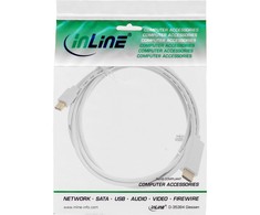 InLine DisplayPort Mini – HDMI kabelis 3 m baltas (17173I)