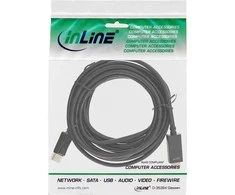 InLine DisplayPort į HDMI konverterio laidas, 4K/60Hz, juodas - 5m