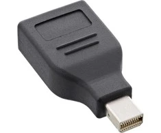 AV adapteris InLine Rodyti Port mini - DisplayPort juoda (17196B)