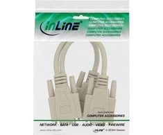 Šakotuvas InLine D-Sub (VGA) x2 D-Sub (VGA), pilka (17307)