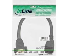 Adapteris AV InLine HDMI - HDMI juoda (17600R)