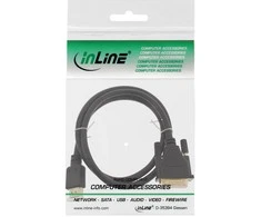 „InLine HDMI“ į DVI adapterio kabelis, didelio greičio, juodas - 1 m