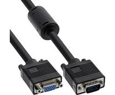 Kabelis InLine D-Sub (VGA) - D-Sub (VGA) 2m juoda (17742B)