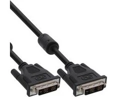 Kabelis InLine DVI- D - DVI- D 2m juoda (17772)