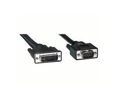 Kabelis InLine DVI-A - D-Sub (VGA) 5m juoda (17782B)