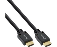 InLine 8K4K Ultra High Speed HDMI kabelis, juodas - 3m