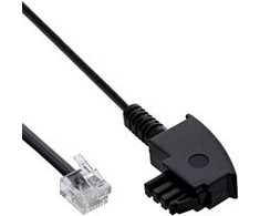 InLine ADSL TAE-F kabelis - 6P2C, 25m - 18625