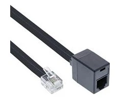 InLine Kabelis RJ12 6P6C vyras - moteris 10m (18837)