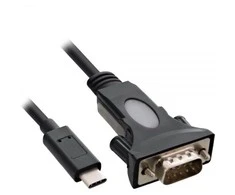 USB kabelis InLine USB-C - D-Sub (VGA) 1,8 m juodasis (33308L)