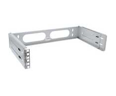 InLine® 19" foldable rack, 2U, 24-40cm depth, pilkas