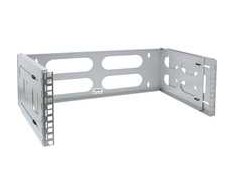 InLine® 19" foldable rack, 4U, 24-40cm depth, pilkas