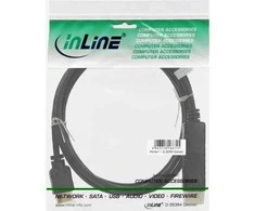 Kabelis InLine Rodyti Uostas - HDMI 1m juoda (17181)