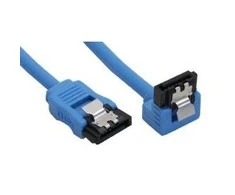 Intos InLine suapvalintas SATA laidas su L jungtimi, 0,15 m