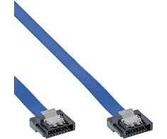 InLine SATA - SATA, 0,5 m, mėlyna (27705K)