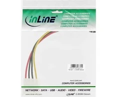„InLine SATA“ maitinimo adapterio kabelis į 4 kontaktų „Molex“, pakreiptas į viršų