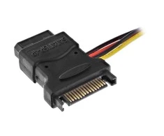 InLine SATA 15- pin - Molex x3, 0.15m, Multicolor (29679)