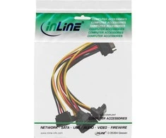 InLine SATA 15- pin - SATA 15- pin x4, 0.15m, Multicolor (29683V)