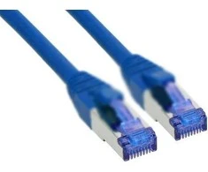 InLine Patch kabelis Cat.6A, S/FTP (PiMf), 500MHz, mėlynos spalvos - 2m
